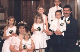 Larry marries Denise, a young widow with two children.